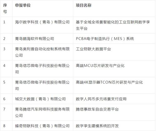 嶗山區(qū)10項軟件成果擬獲省級認(rèn)定，彰顯區(qū)域科創(chuàng)實力